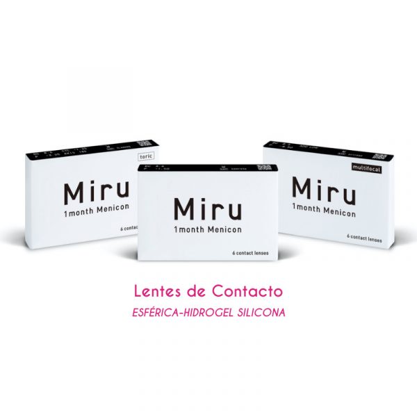 LENTILLAS MENSUALES HIDROGEL DE SILICONA