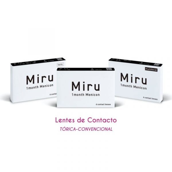 LENTILLAS MENSUALES TÓRICAS CONVENCIONALES